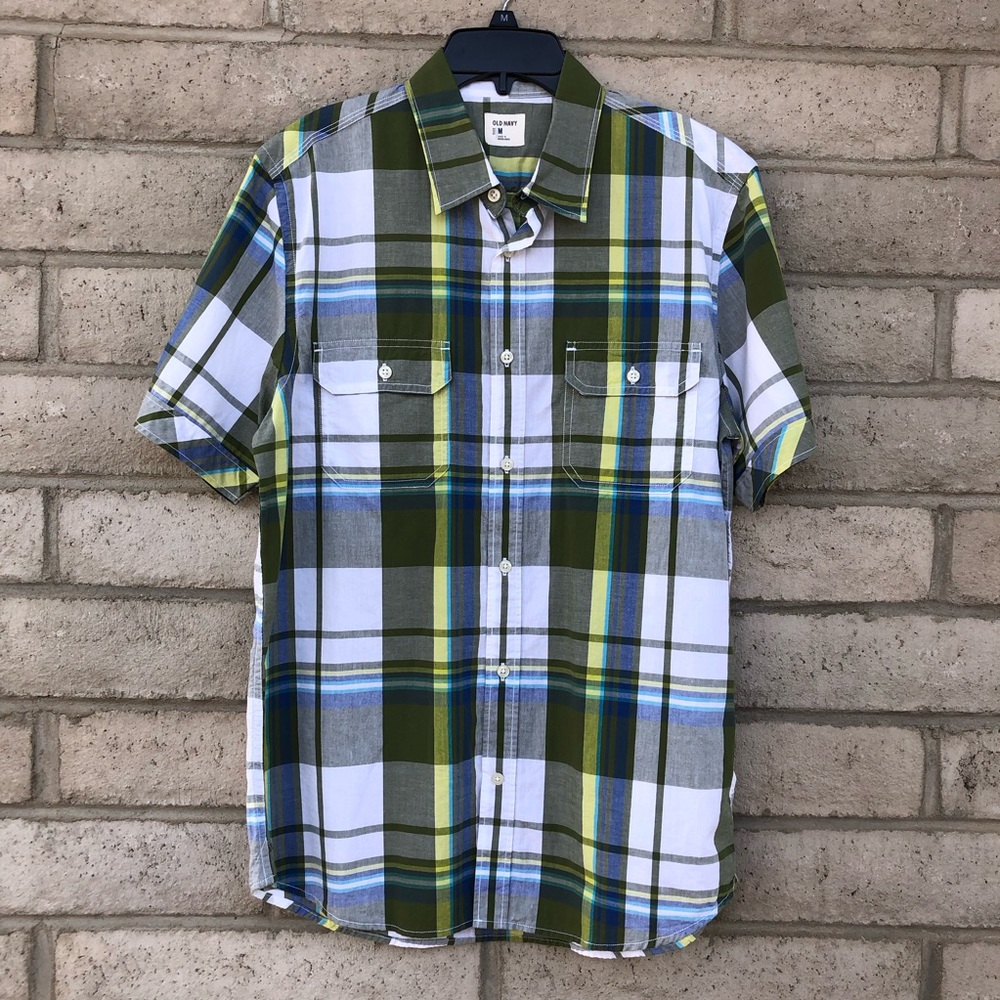 Men's Old Navy Button Down Short Sleeve Shirt